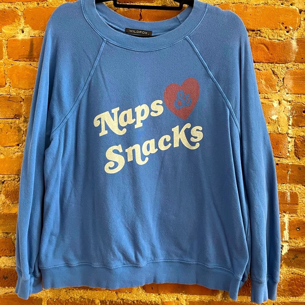 Wildfox Naps & Snacks Vintage Sweater